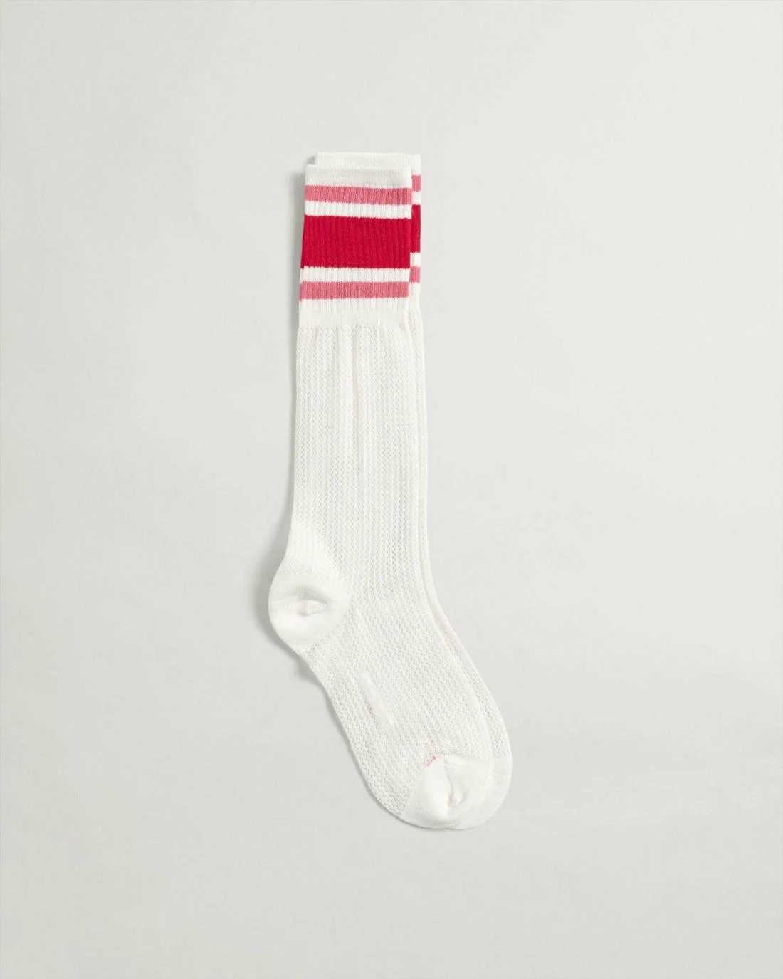 Socks | Womens GANT Crochet Knee-High Socks Eggshell