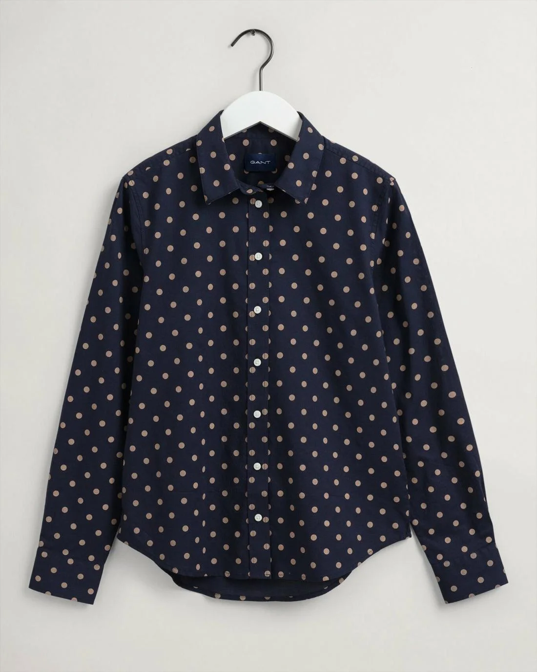 Shirts And Blouses | Womens GANT Dot Print Shirt Evening Blue