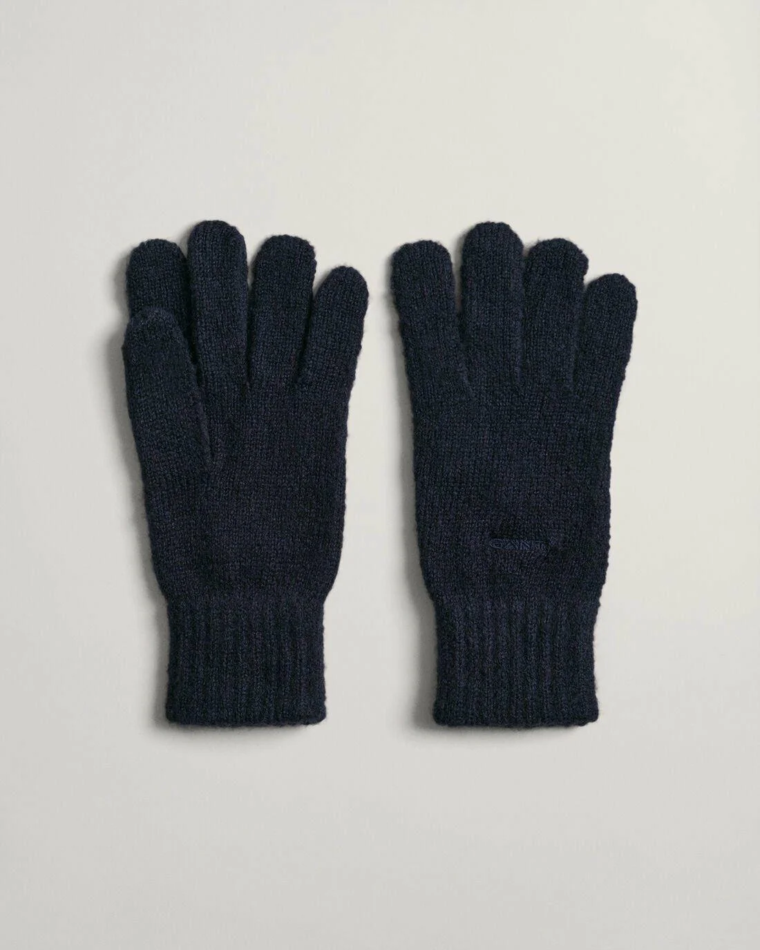 Gloves | Womens GANT Soft Mix Rib Knitted Gloves Evening Blue