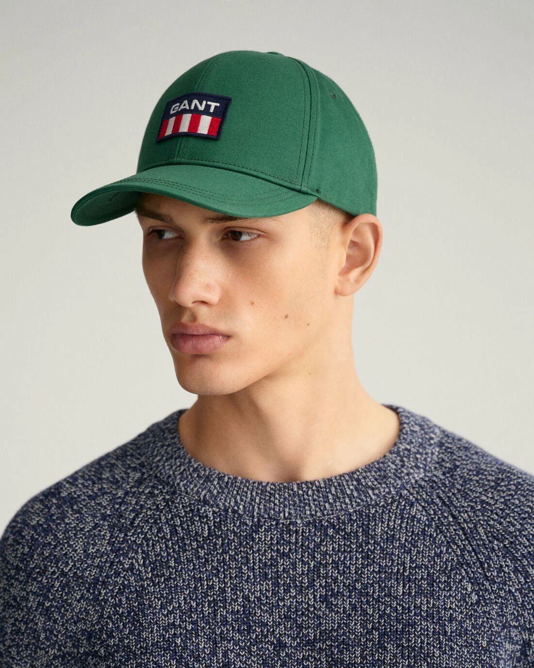 Caps And Hats | Mens GANT Retro Shield Twill Cap Eden Green