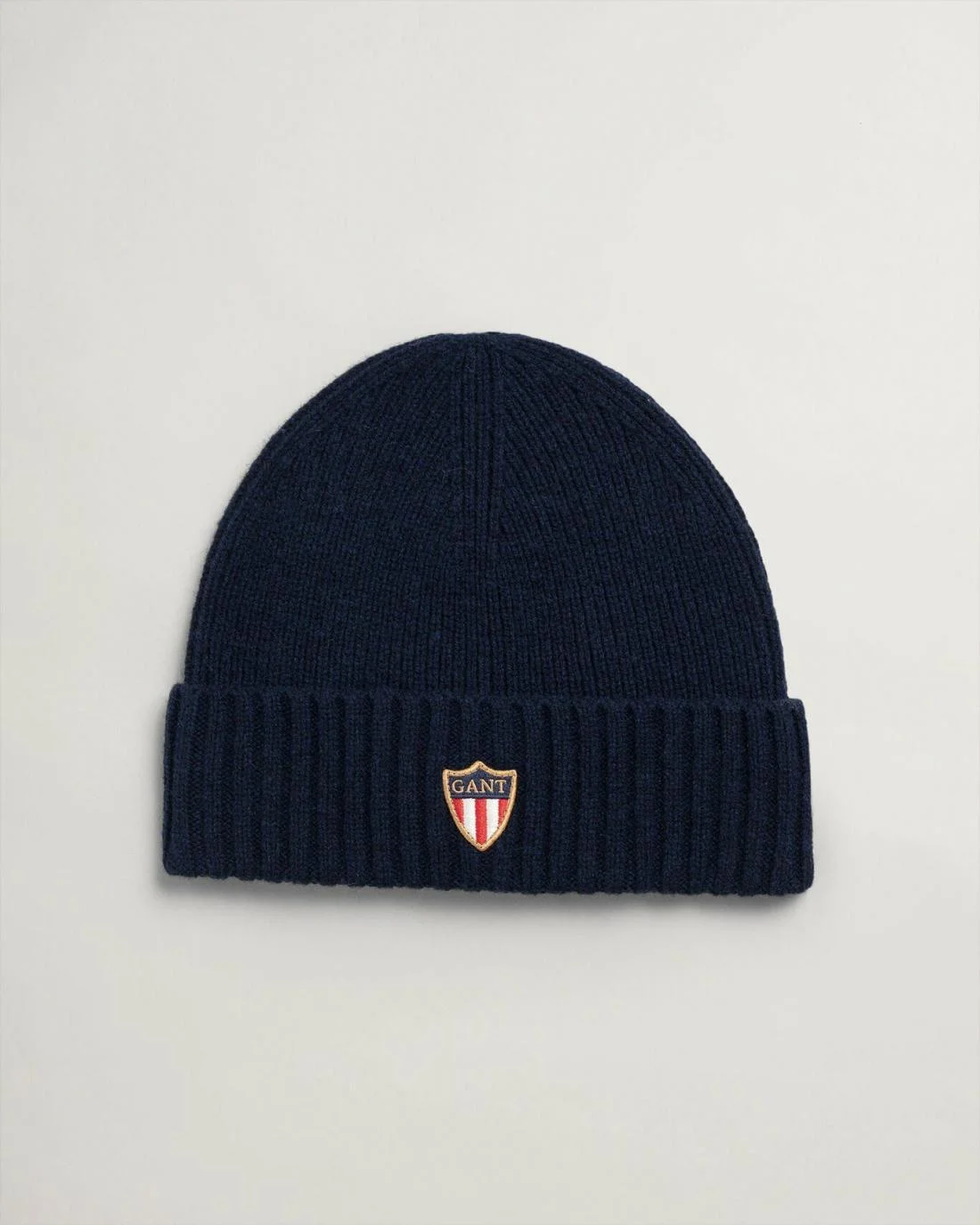 Caps And Hats | Mens GANT Banner Shield Beanie Evening Blue