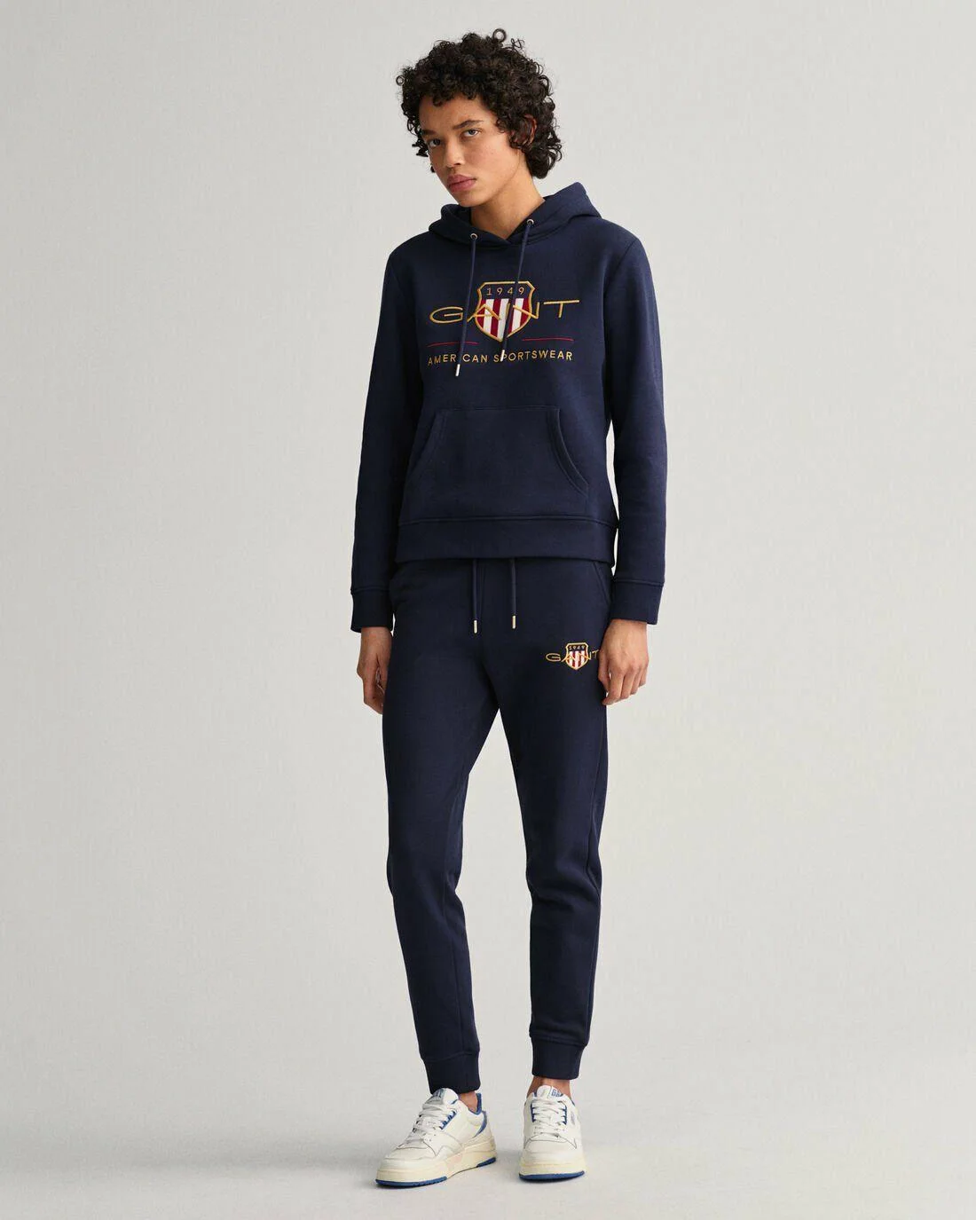 Trousers | Womens GANT Archive Shield Sweatpants Evening Blue