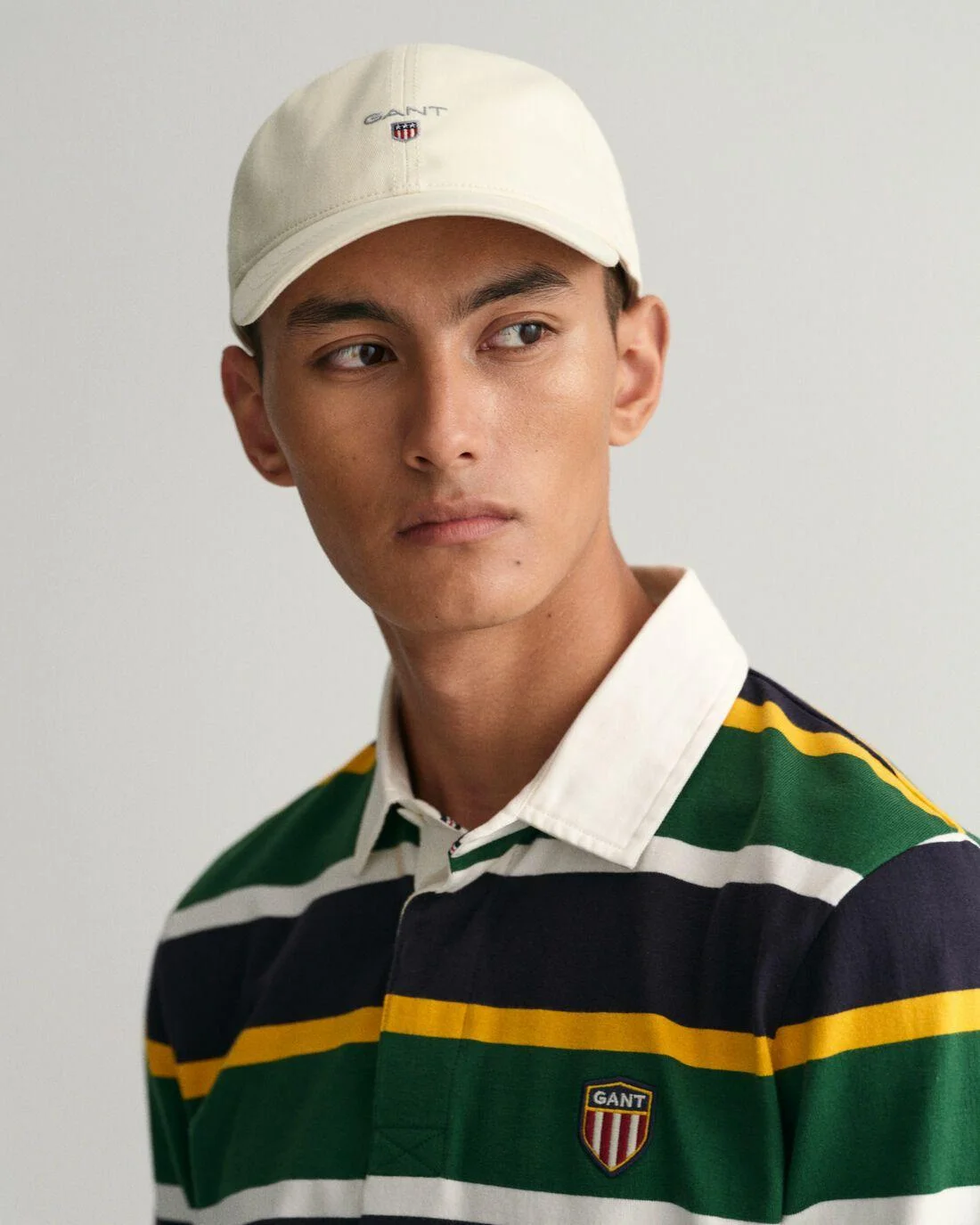 Caps And Hats | Mens GANT Cotton Twill Cap Cream