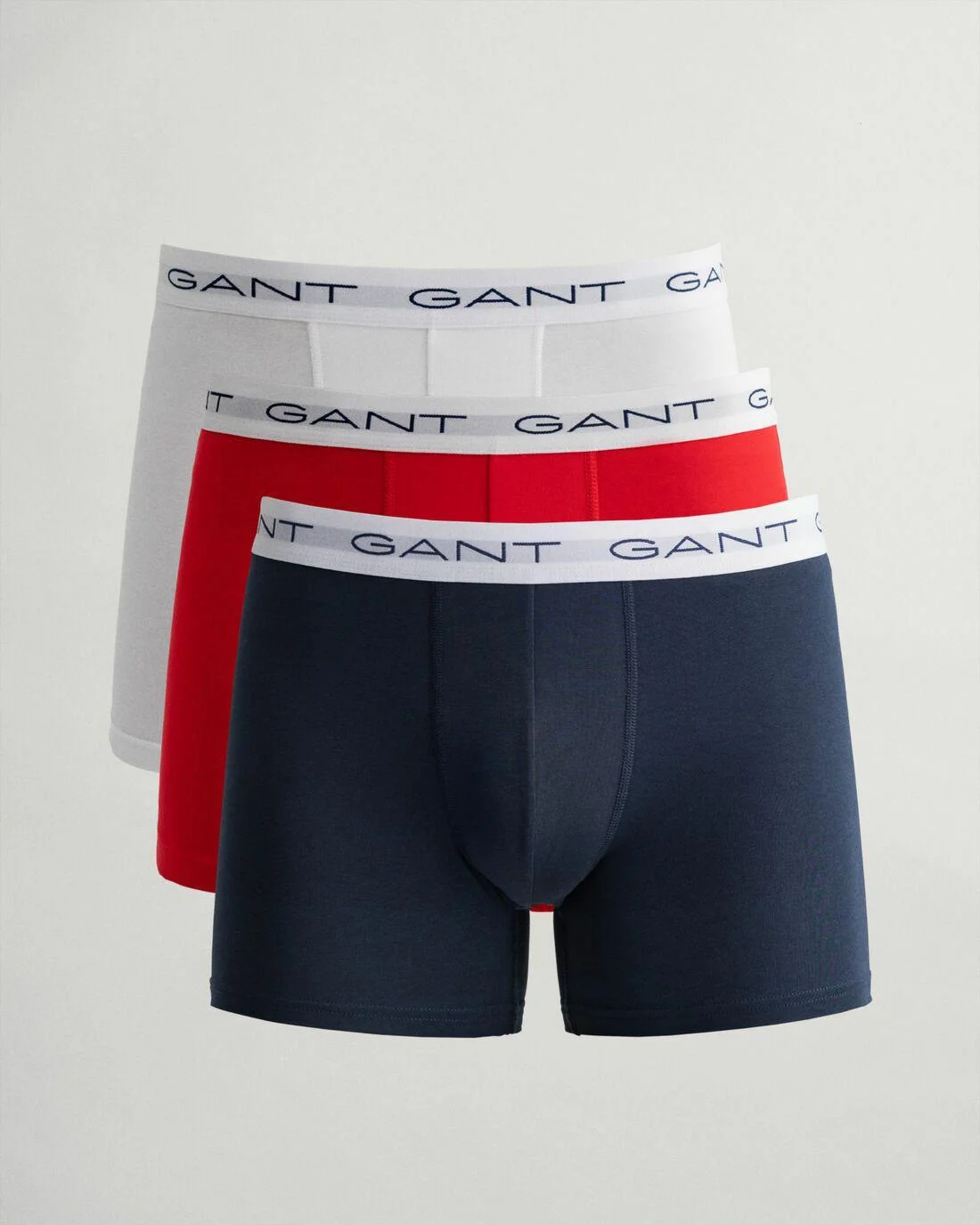 Underwear | Mens GANT 3-Pack Boxer Briefs Multicolor