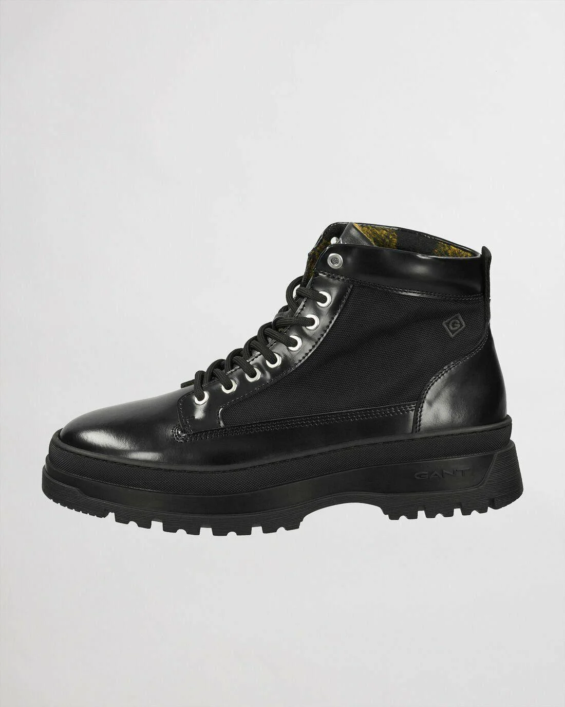 Shoes And Trainers | Mens GANT St Grip Mid Lace Boots Black