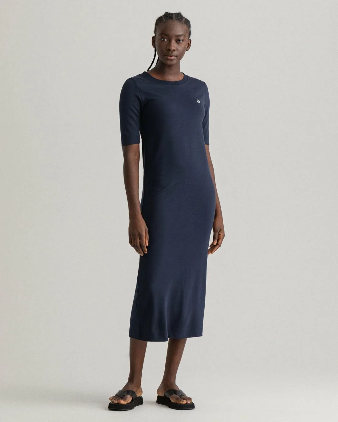 Dresses | Womens GANT Icon G Jersey Dress Evening Blue