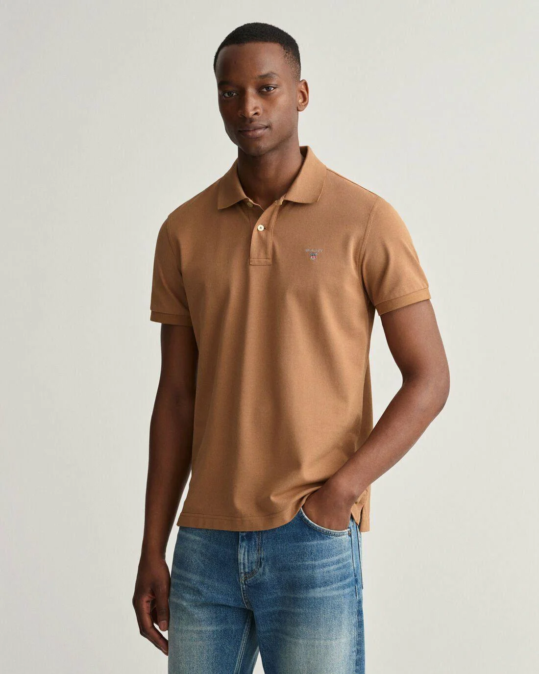 Polo Shirts | Mens GANT Original Piqué Polo Shirt Roasted Walnut