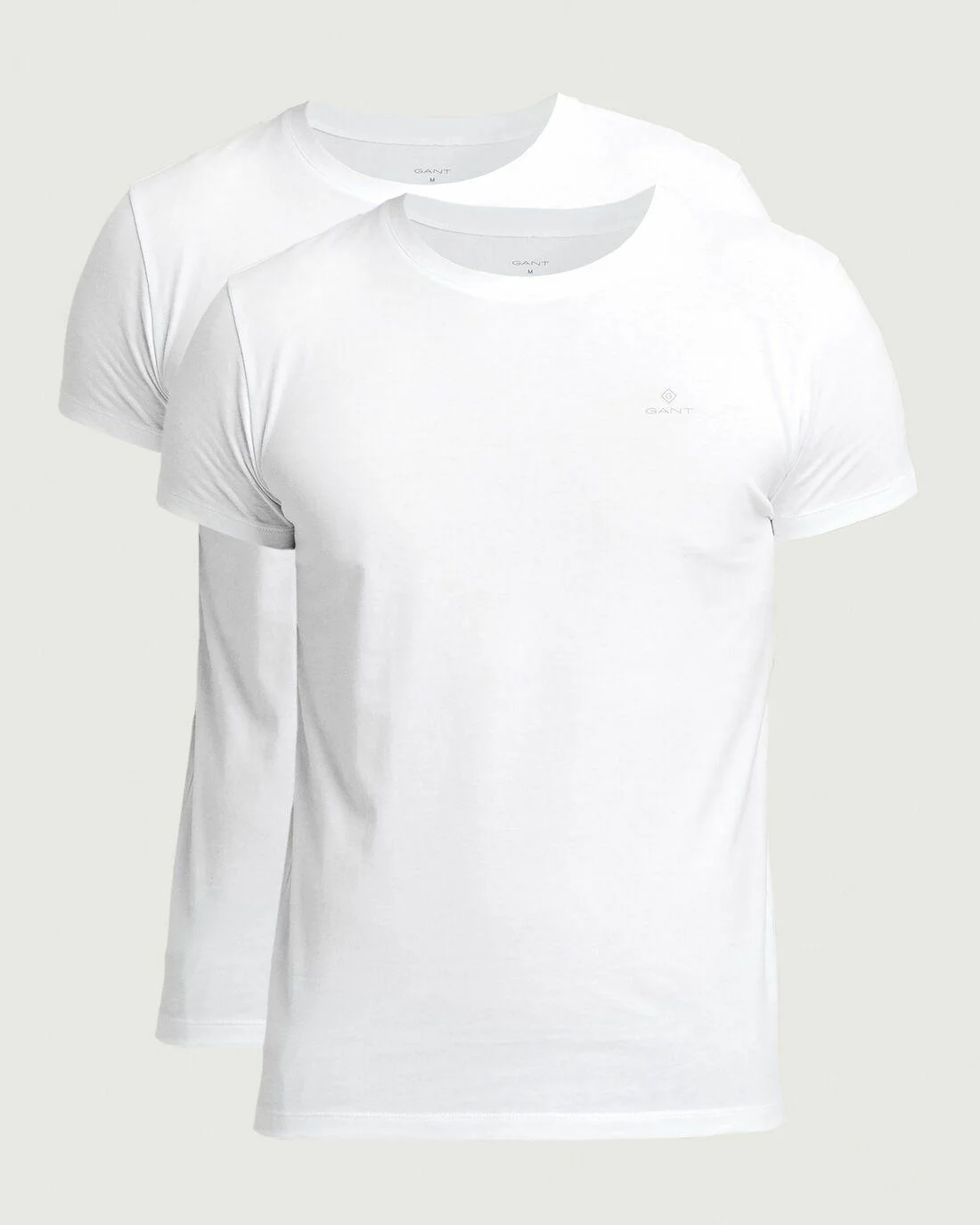 Nightwear | Mens GANT 2-Pack Crew Neck T-Shirts White