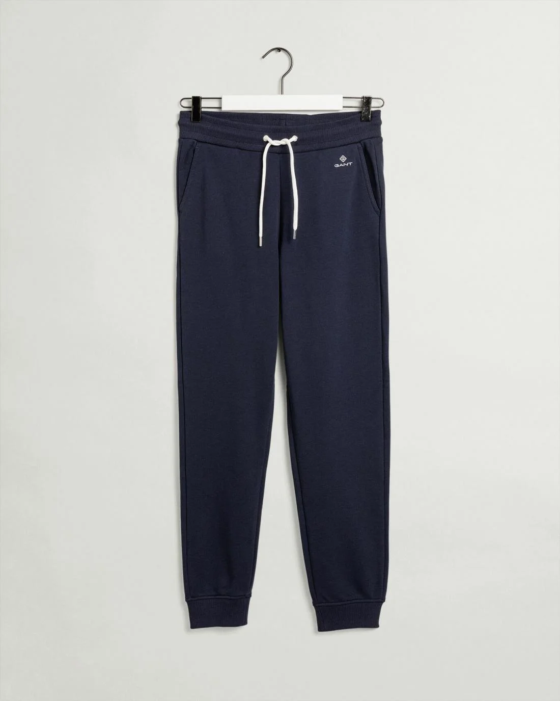 Hoodies And Sweats | Womens GANT Logo Sweatpants Evening Blue