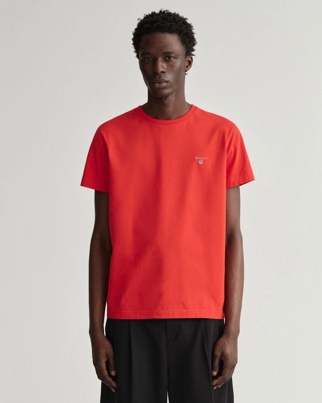 T-Shirts | Mens GANT Original T-Shirt Bright Red