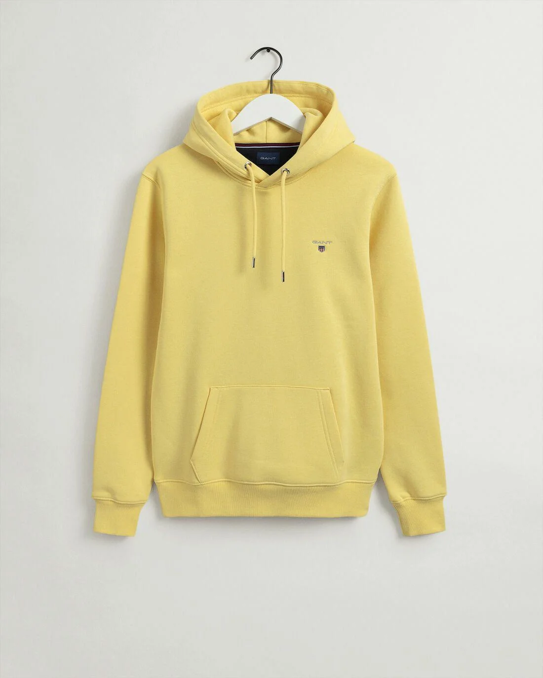 Hoodies And Sweats | Mens GANT Original Sweat Hoodie Banana Yellow