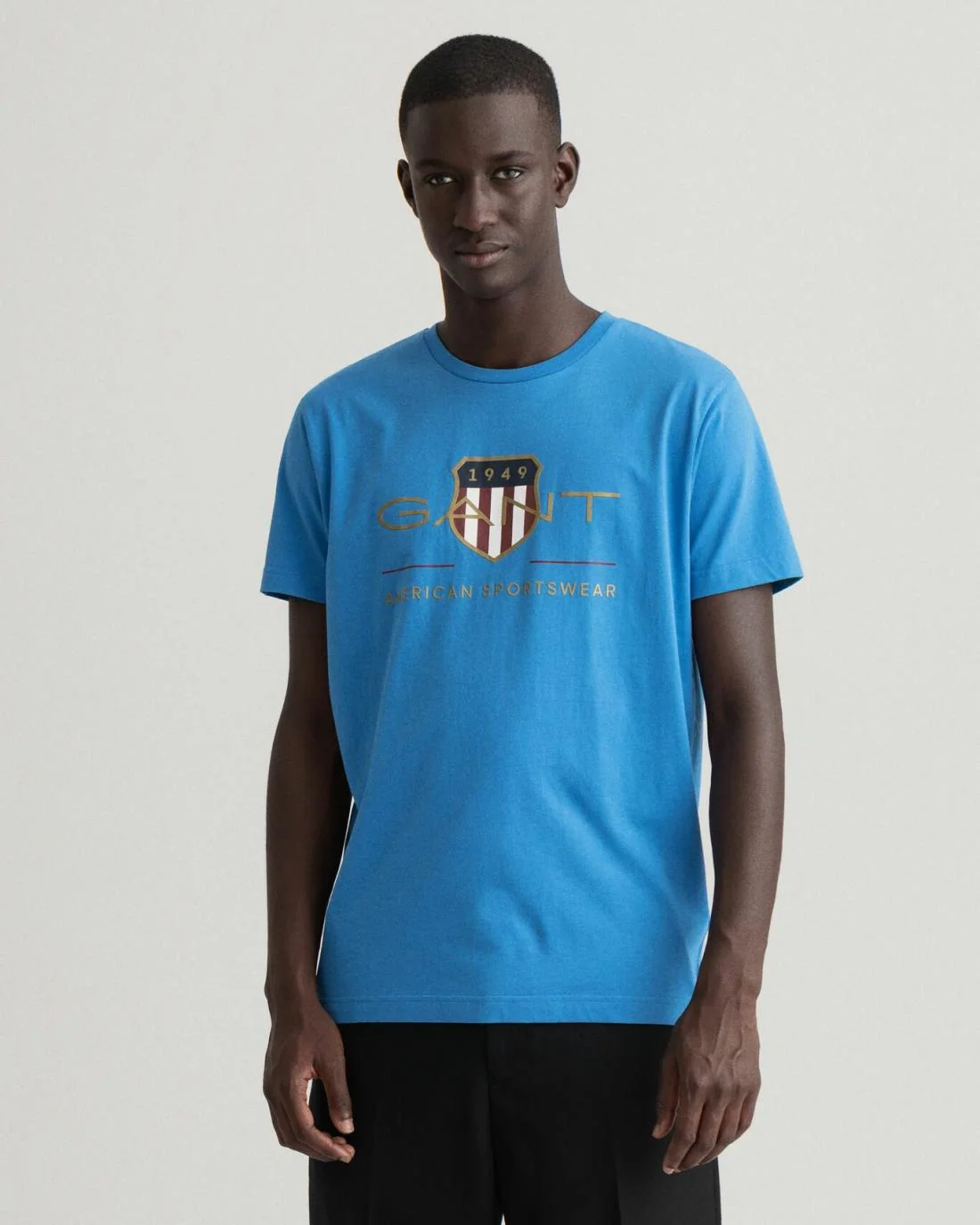 T-Shirts | Mens GANT Archive Shield T-Shirt Day Blue