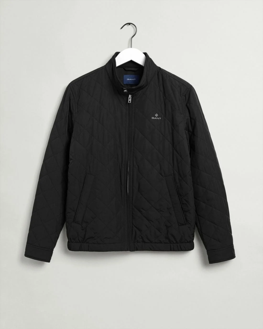 Jackets And Coats | Mens GANT Quilted Windcheater Black