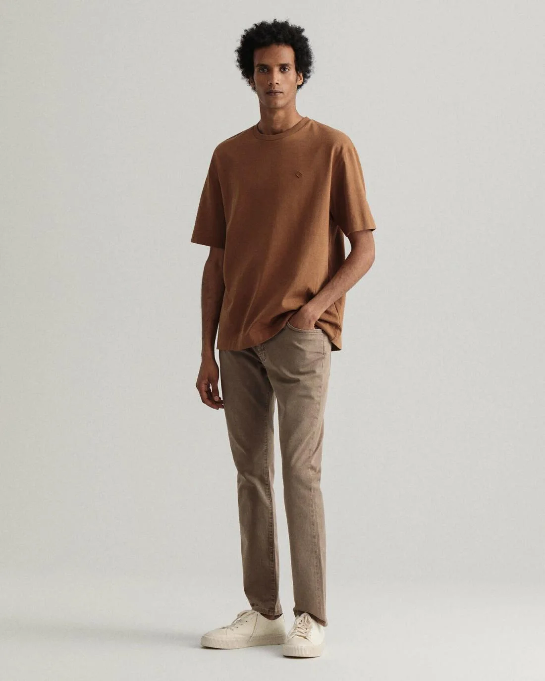 Jeans | Mens GANT Hayes Slim Fit Desert Jeans Desert Brown