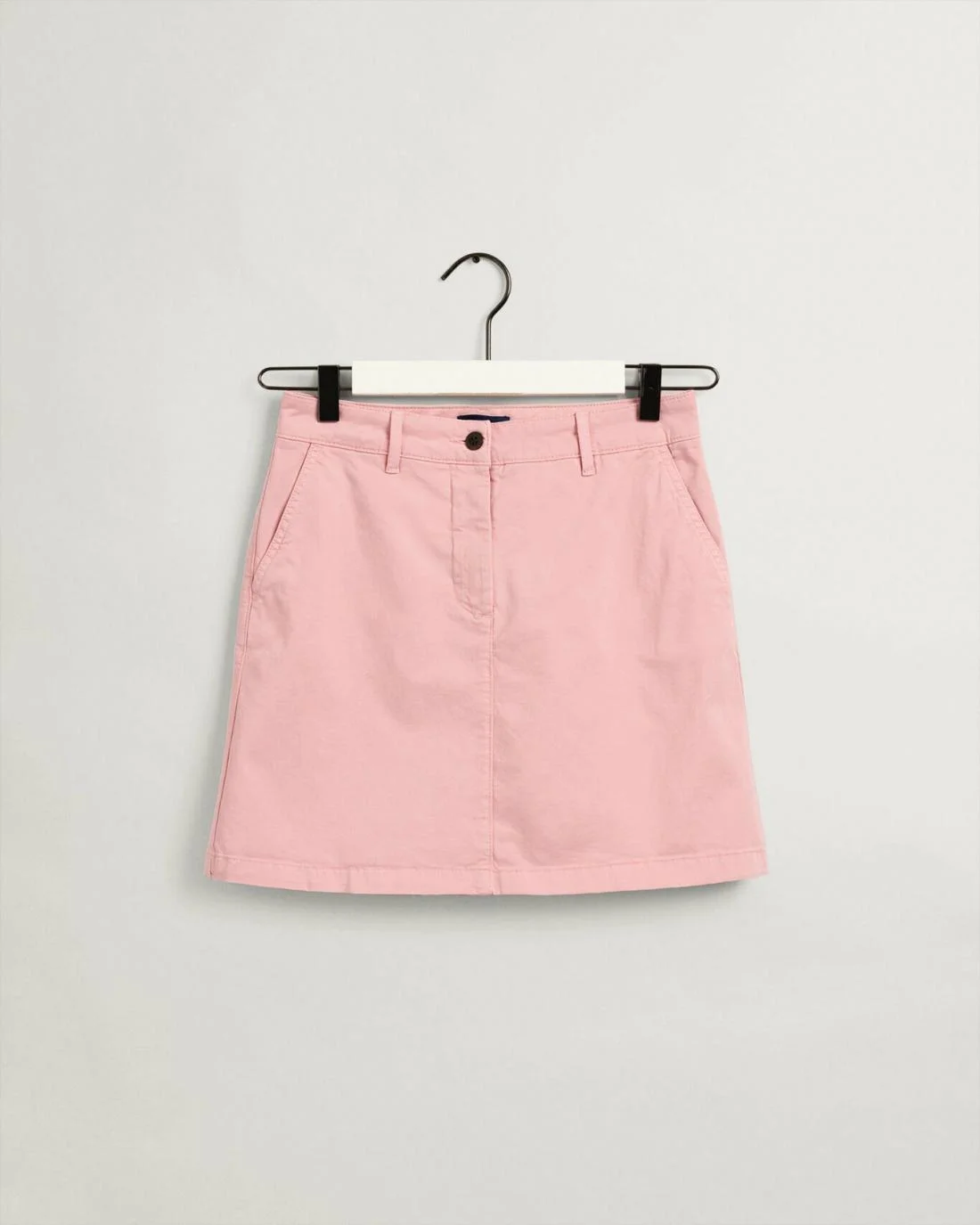 Shorts And Skirts | Womens GANT Sunfaded Short Chino Skirt Preppy Pink