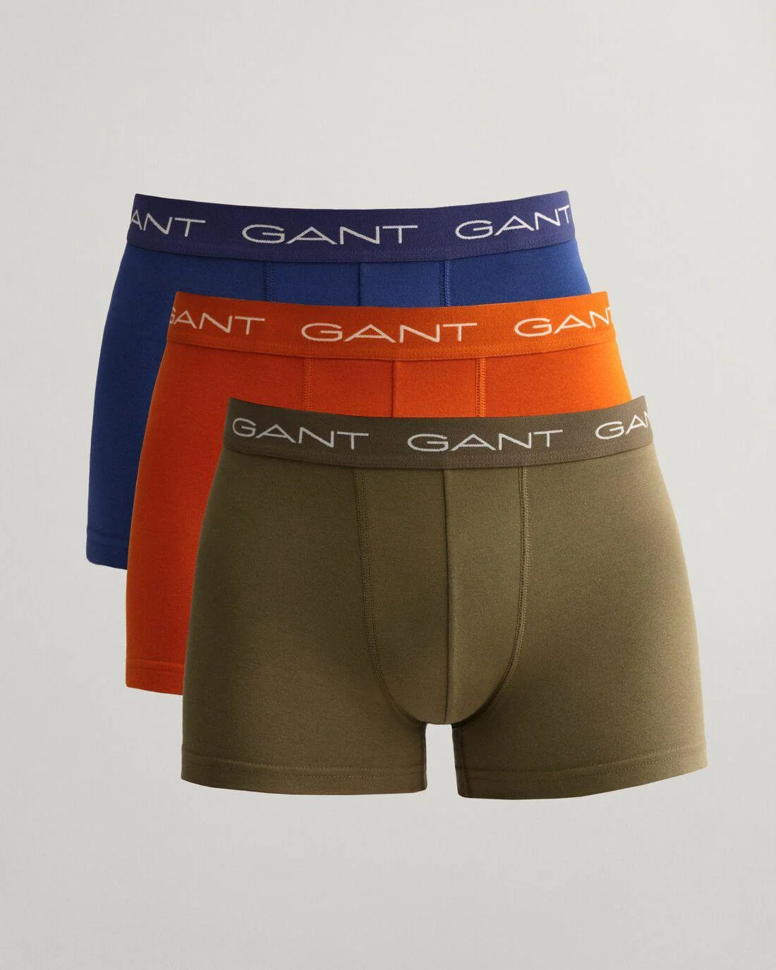 Underwear | Mens GANT 3-Pack Trunks Hunter Green