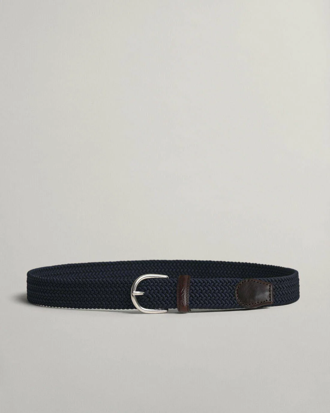 Belts | Mens GANT Elastic Braid Belt Marine