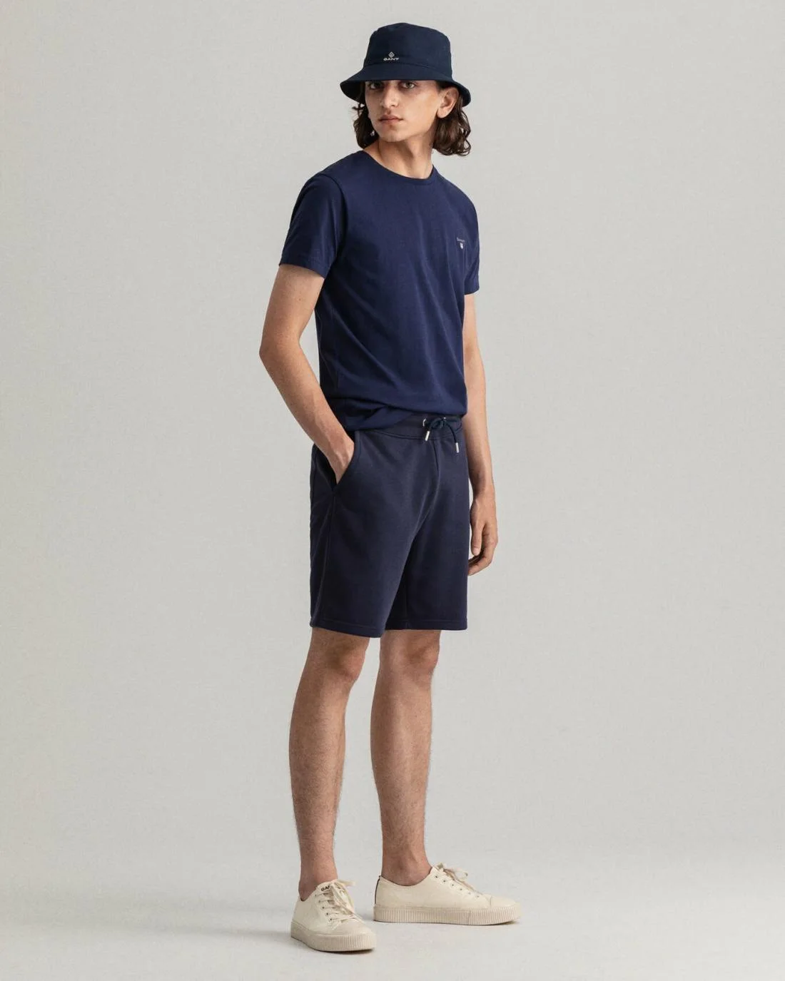 Shorts | Mens GANT Original Sweat Shorts Evening Blue