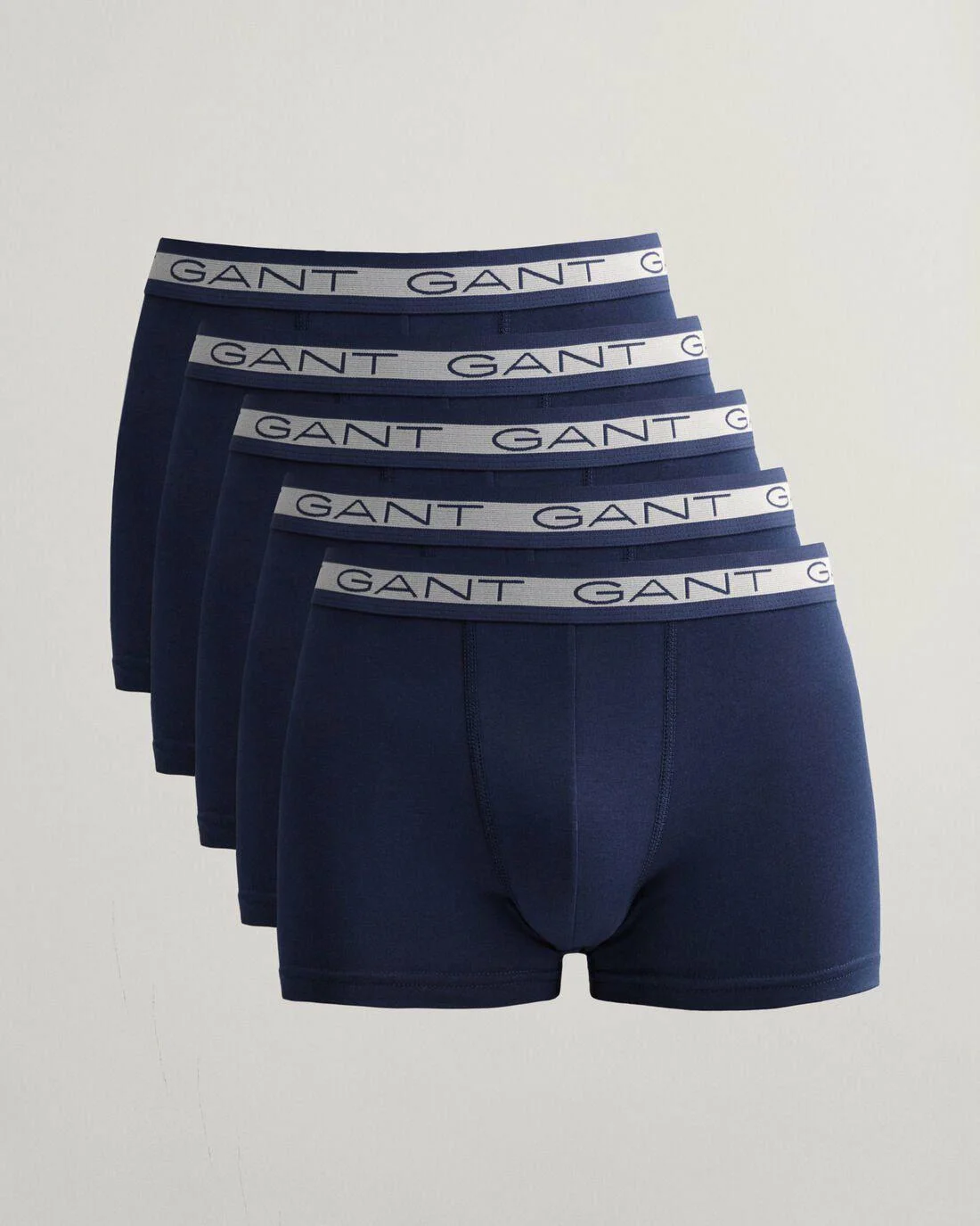 Underwear | Mens GANT 3-Pack Basic Trunks Navy