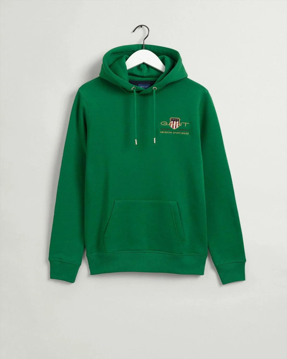 Hoodies And Sweats | Mens GANT Medium Archive Shield Hoodie Lavish Green