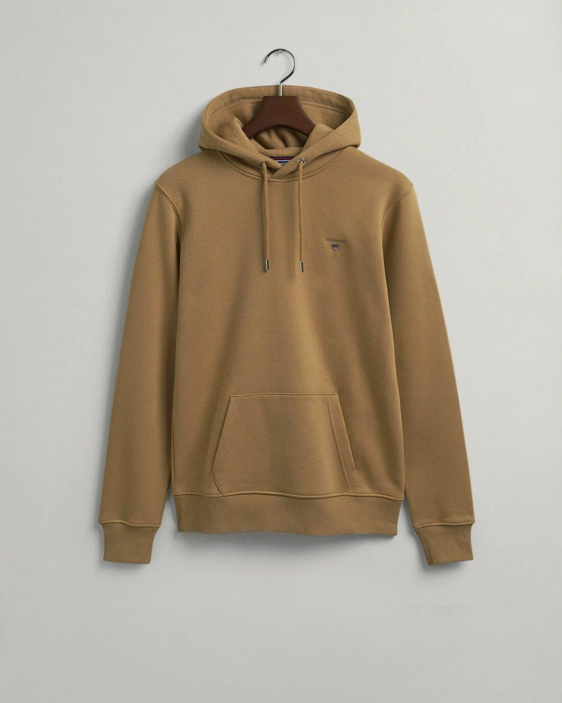 Hoodies And Sweats | Mens GANT Original Sweat Hoodie Hazelwood Beige