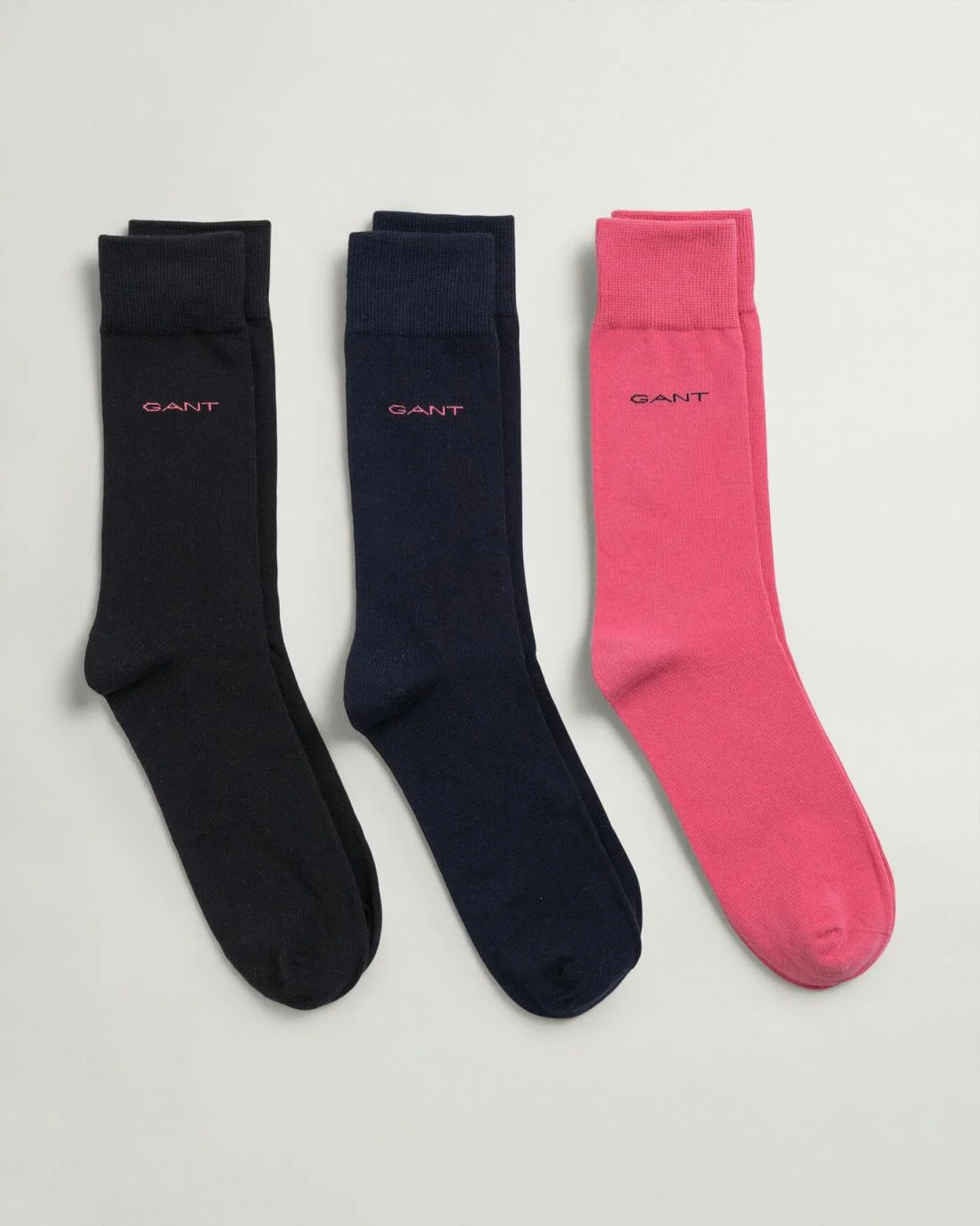 Socks | Mens GANT 3-Pack Soft Cotton Socks Rapture Rose