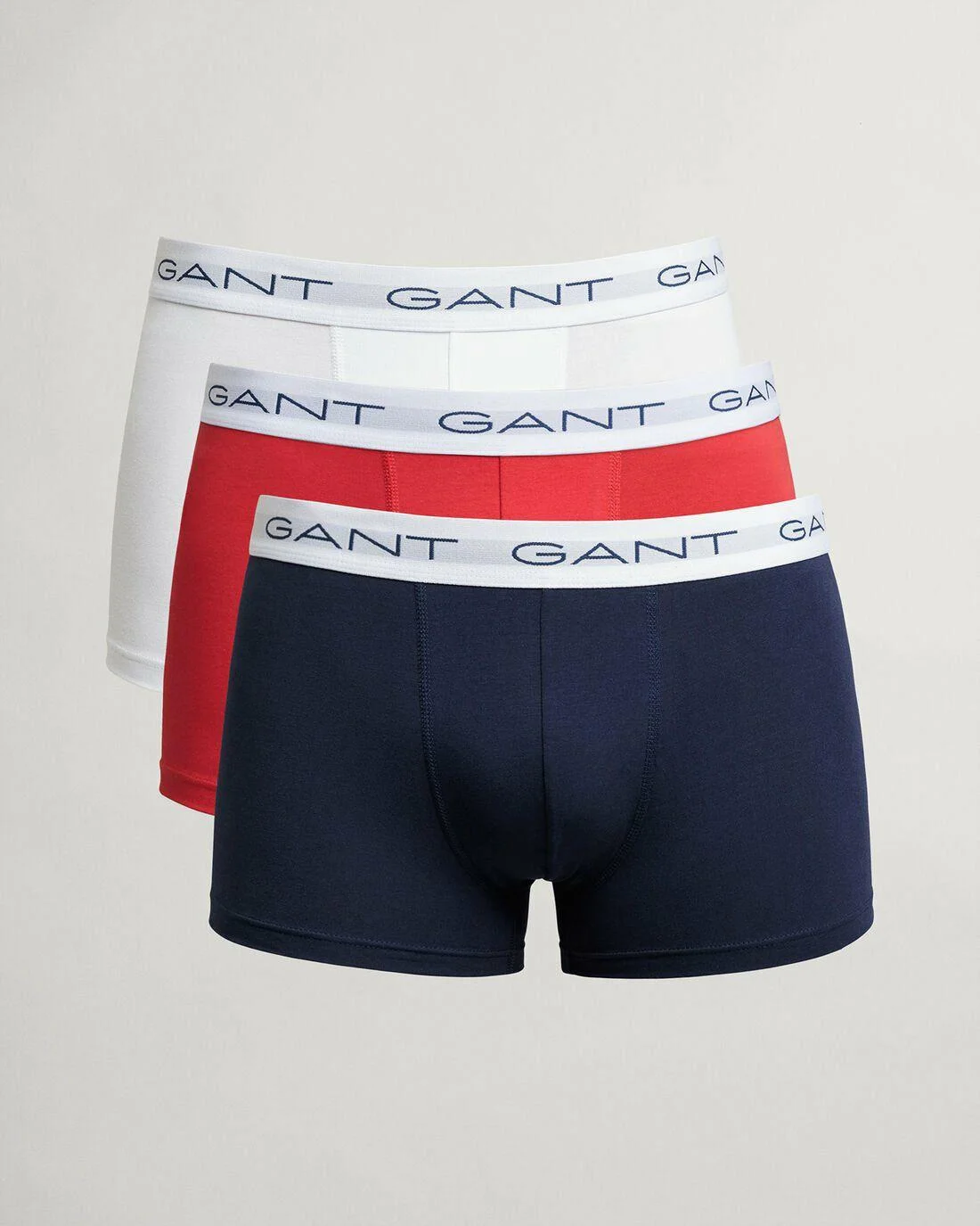 Underwear | Mens GANT 3-Pack Trunks Multicolor