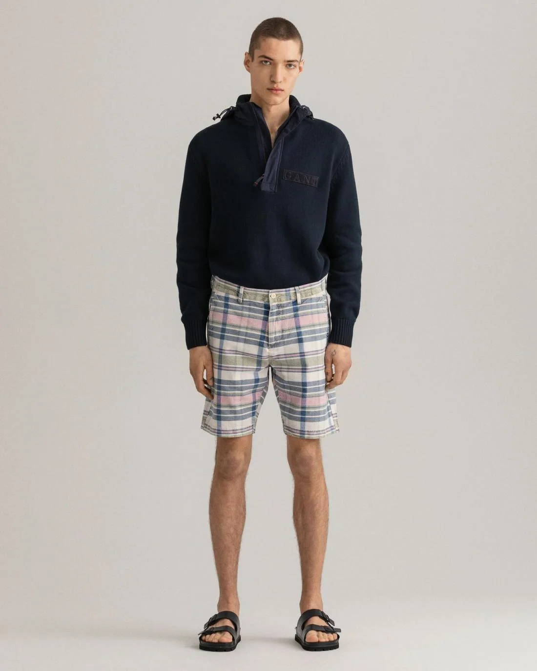 Shorts | Mens GANT Indian Madras Shorts Peony Pink