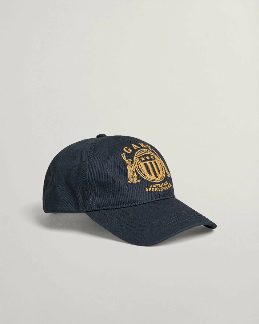 Caps And Hats | Mens GANT Lunar New Year Cotton Twill Cap Evening Blue