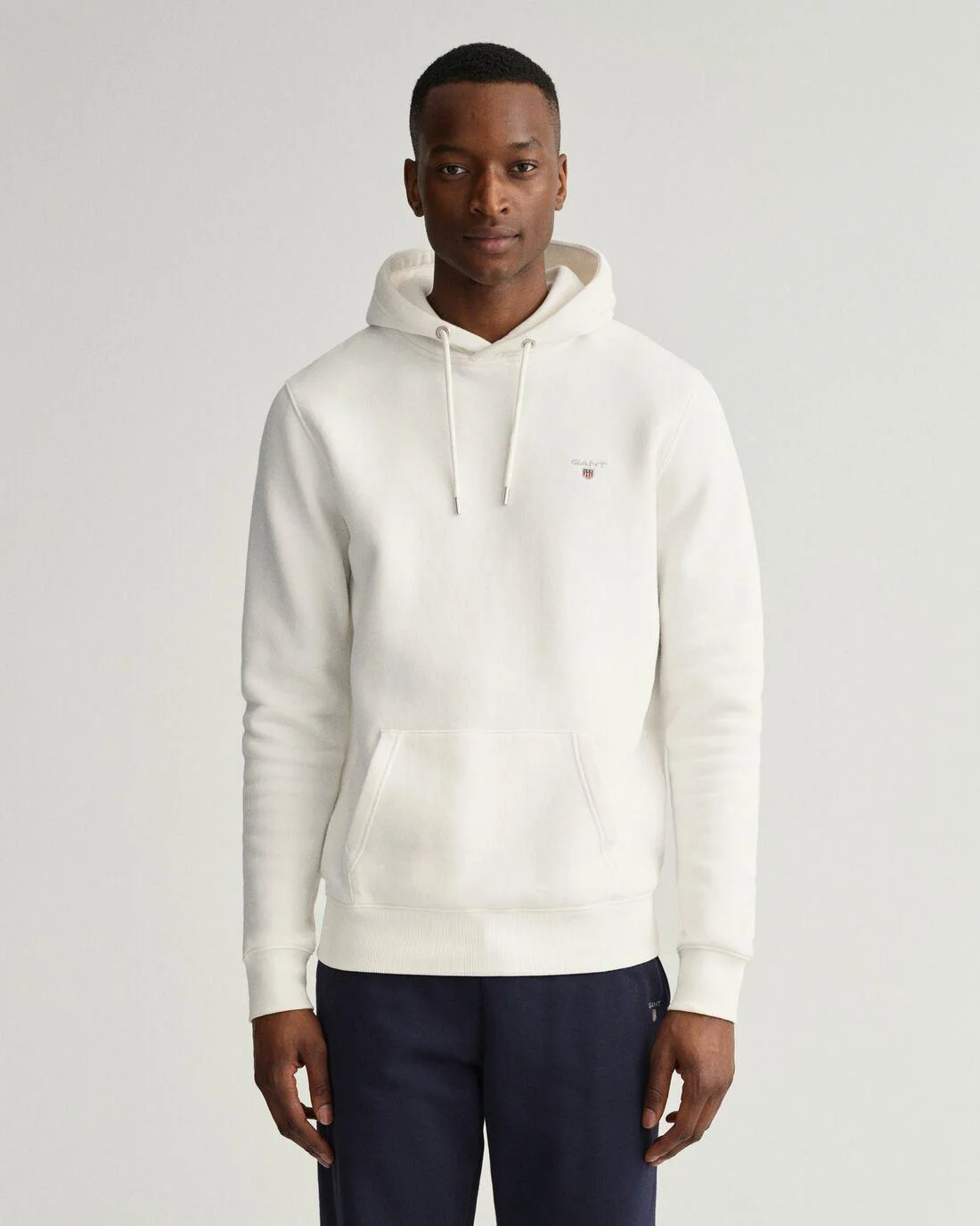 Hoodies And Sweats | Mens GANT Original Sweat Hoodie Eggshell