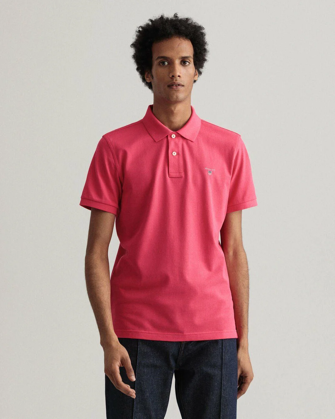 Polo Shirts | Mens GANT Original Piqué Polo Shirt Sunset Pink