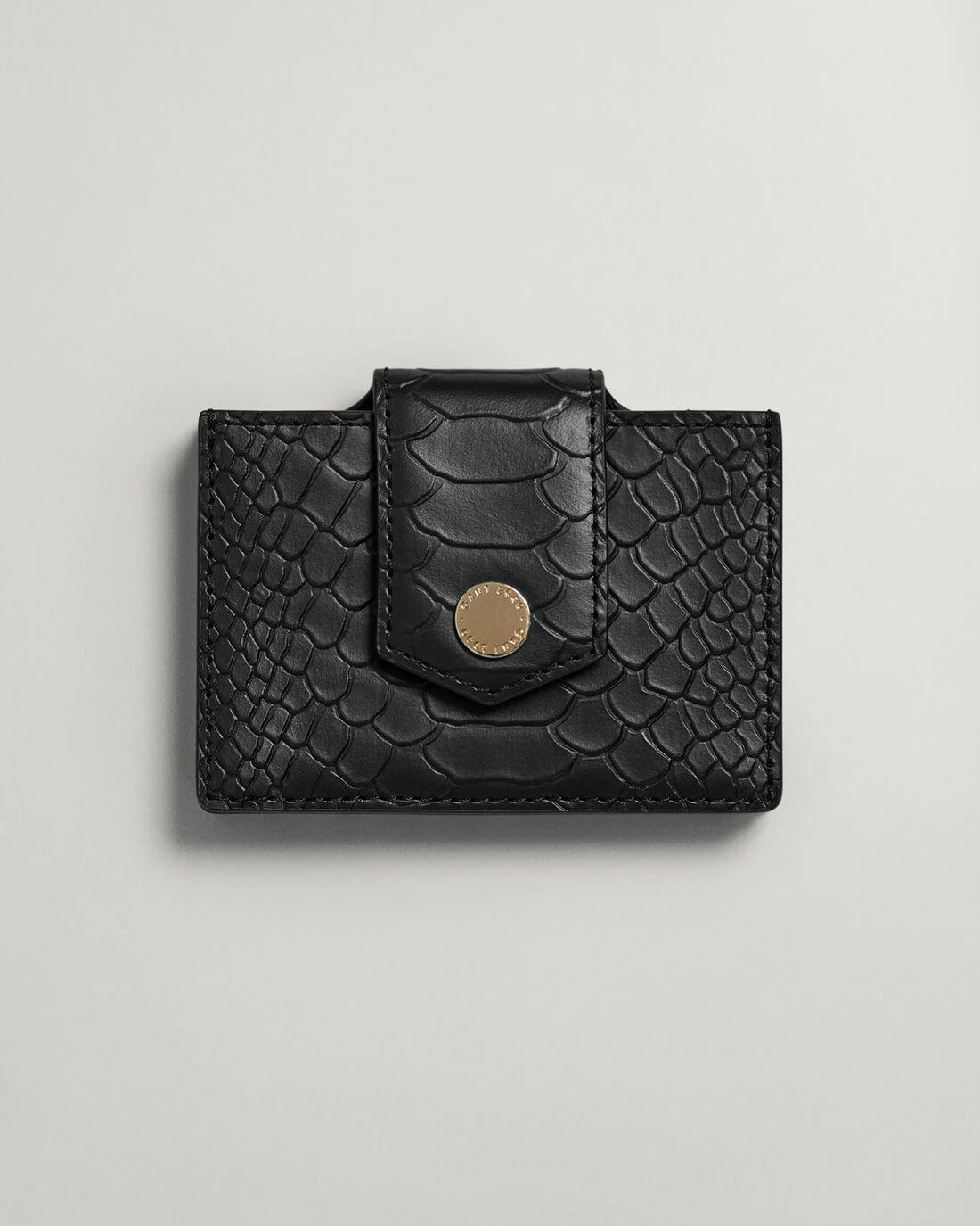 Bags | Womens GANT Icon G Leather Card Wallet Black