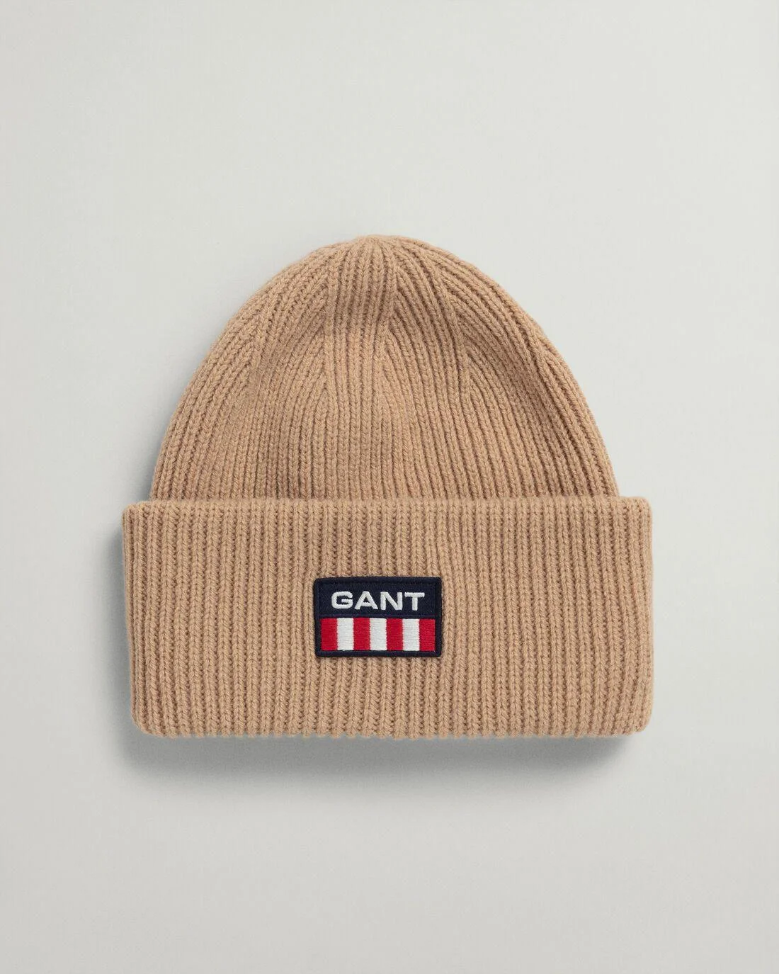 Caps And Hats | Mens GANT Retro Logo Beanie Hazelwood Beige