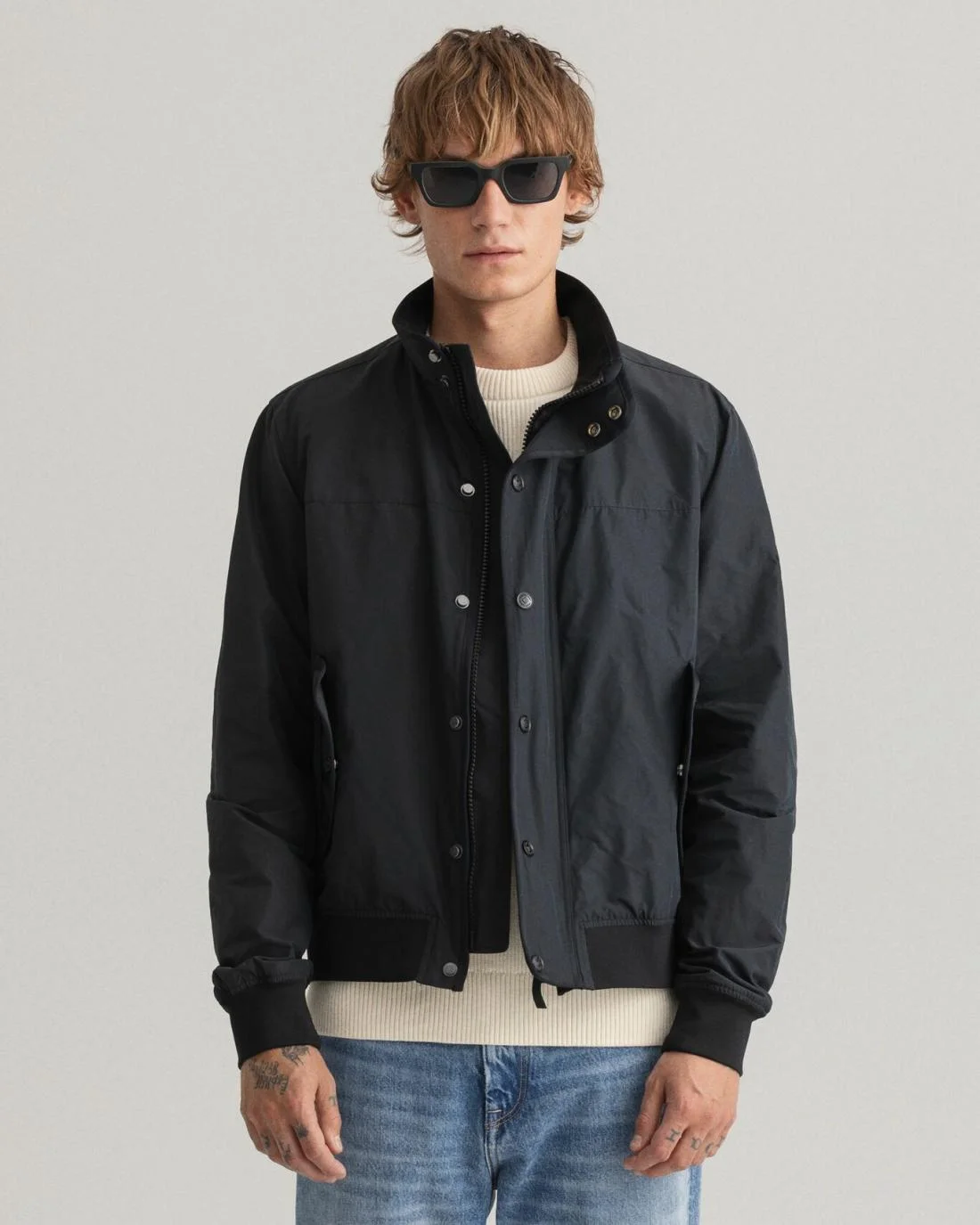 Jackets And Coats | Mens GANT Technical Short Jacket Black