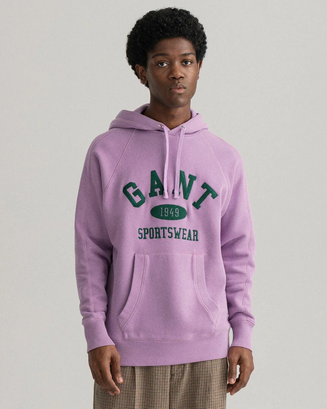 Hoodies And Sweats | Mens GANT Collegiate Hoodie Orchid Lilac