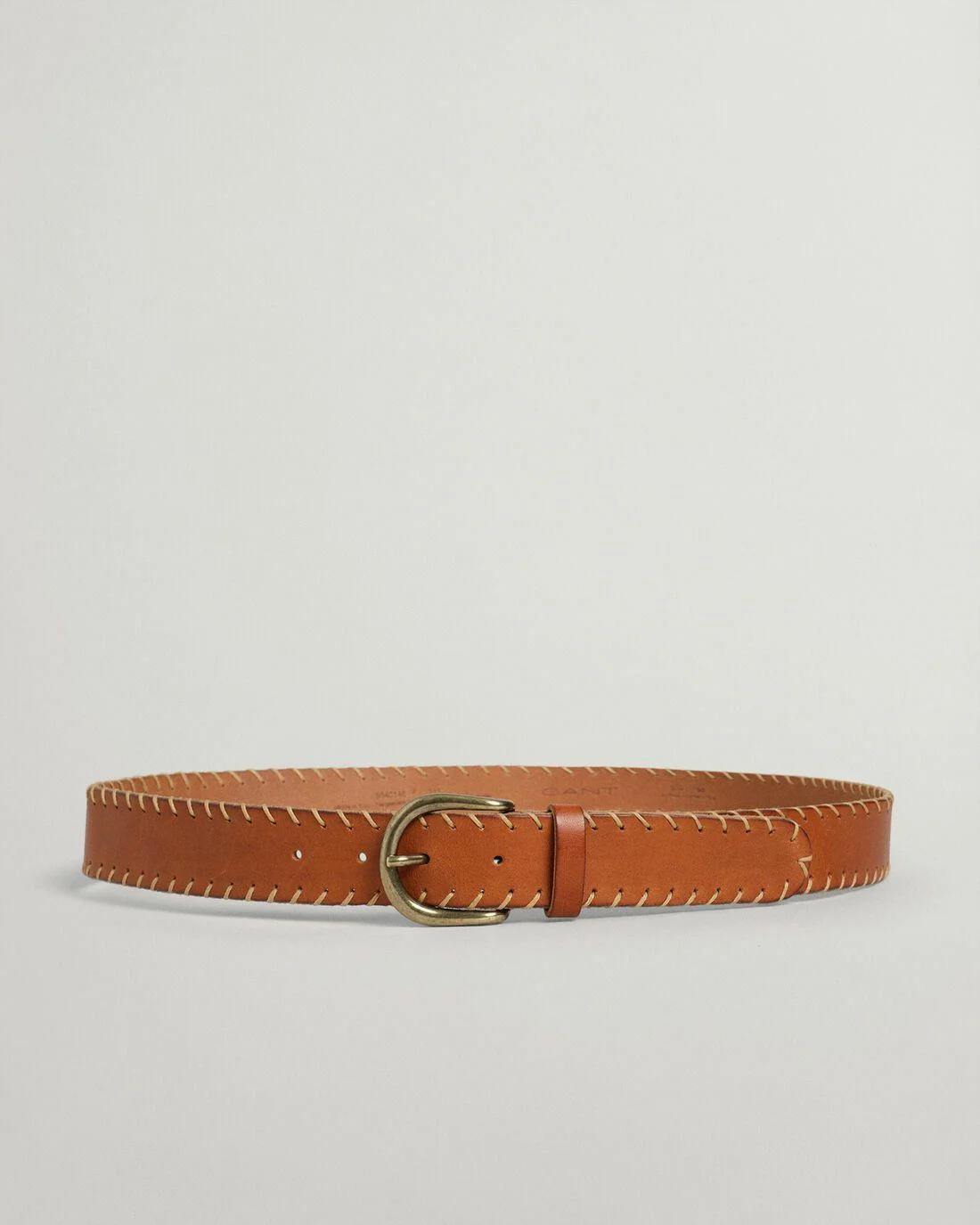 Belts | Mens GANT Vintage Leather Belt Clay Brown