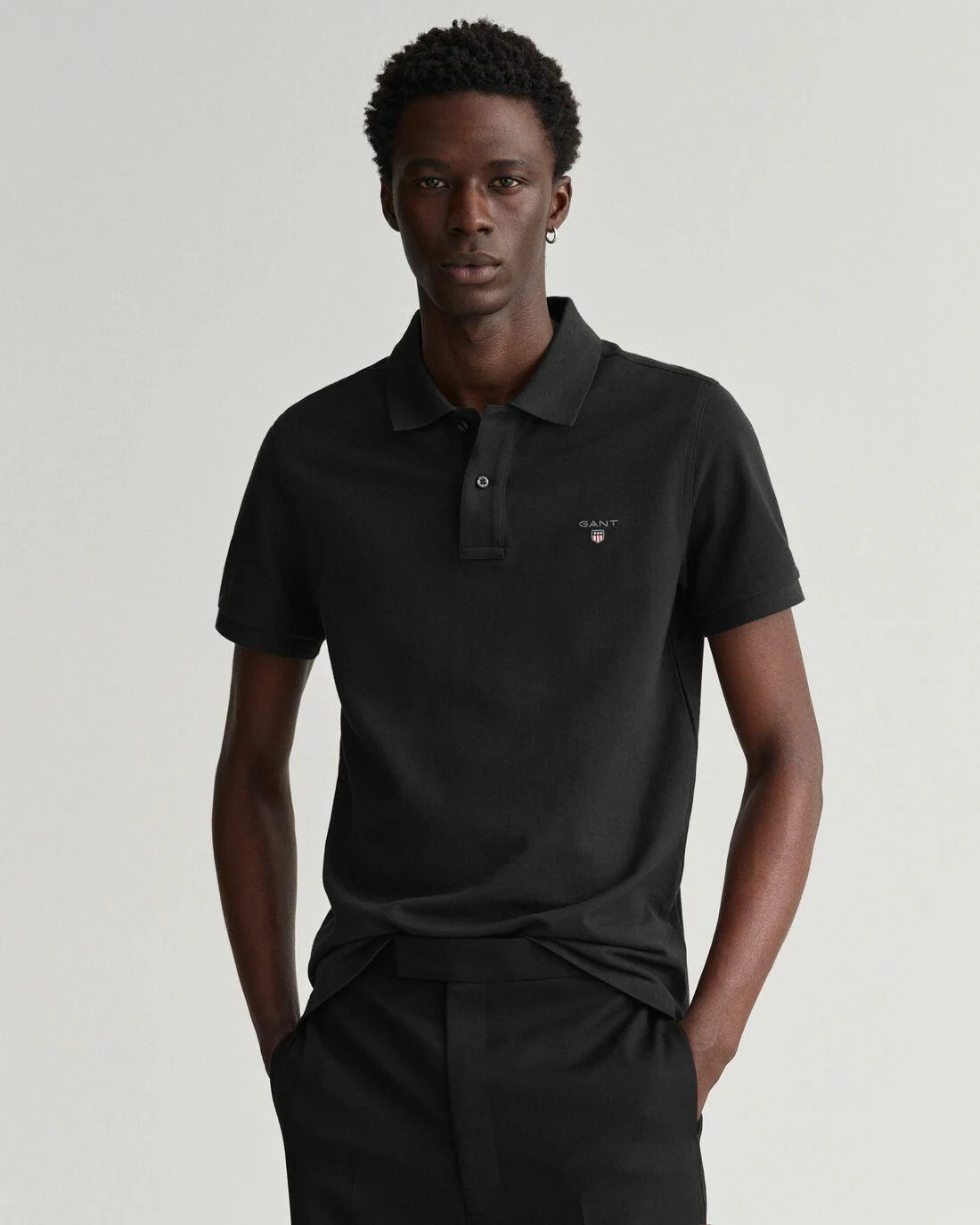 Polo Shirts | Mens GANT Original Piqué Polo Shirt Black