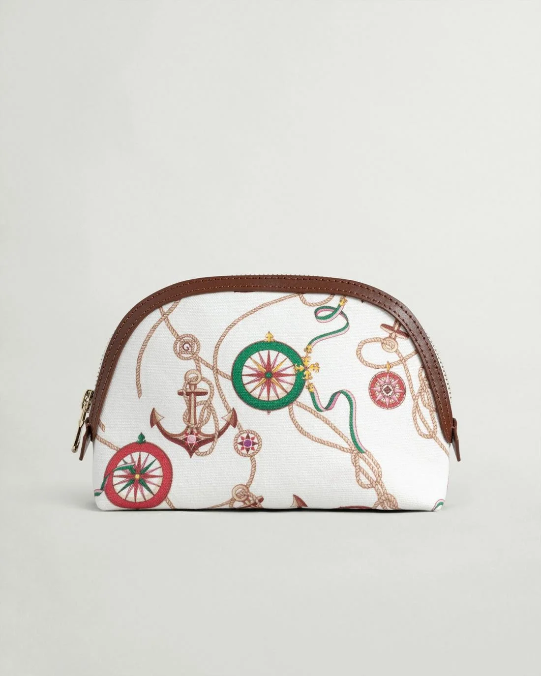 Bags | Womens GANT Sailing Print Makeup Bag Cream