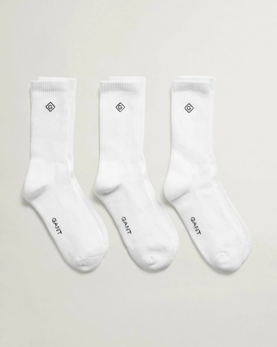 Socks | Mens GANT 3-Pack Sport Socks White