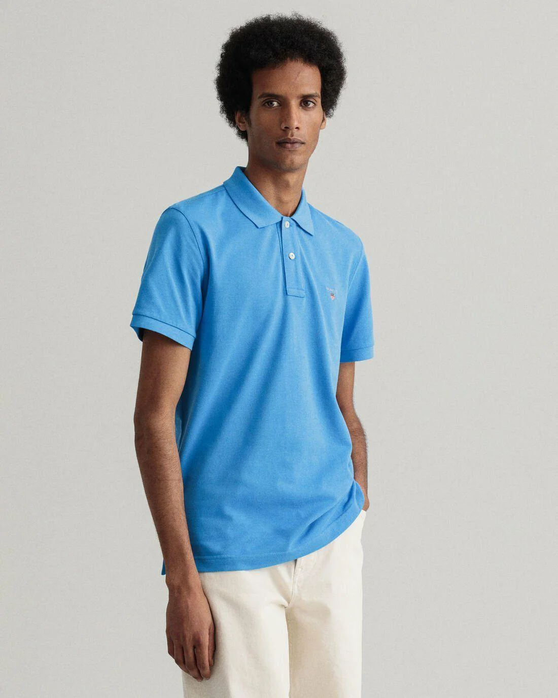 Polo Shirts | Mens GANT Original Piqué Polo Shirt Day Blue