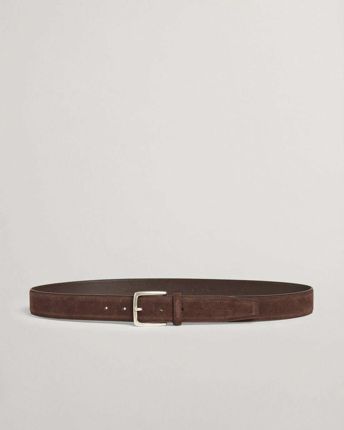 Belts | Mens GANT Classic Suede Belt Dark Brown