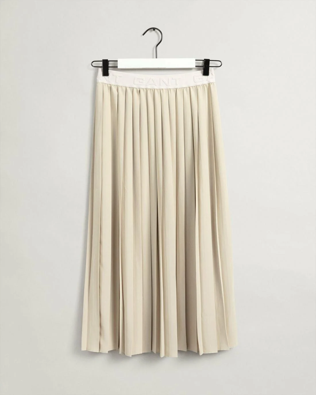 Shorts And Skirts | Womens GANT Pleated Skirt Desert Beige