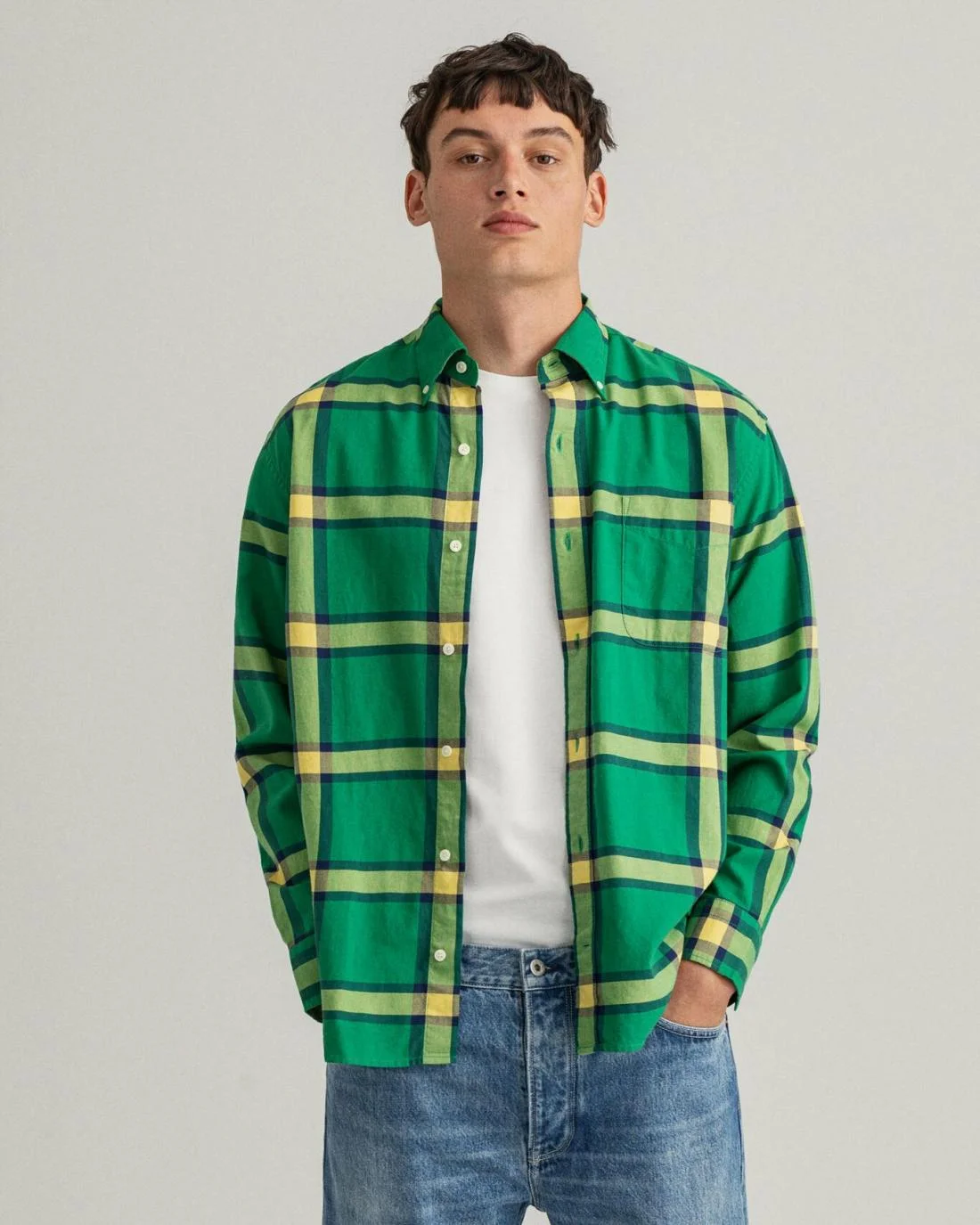 Shirts | Mens GANT Relaxed Fit Archive Oxford Shirt Lavish Green