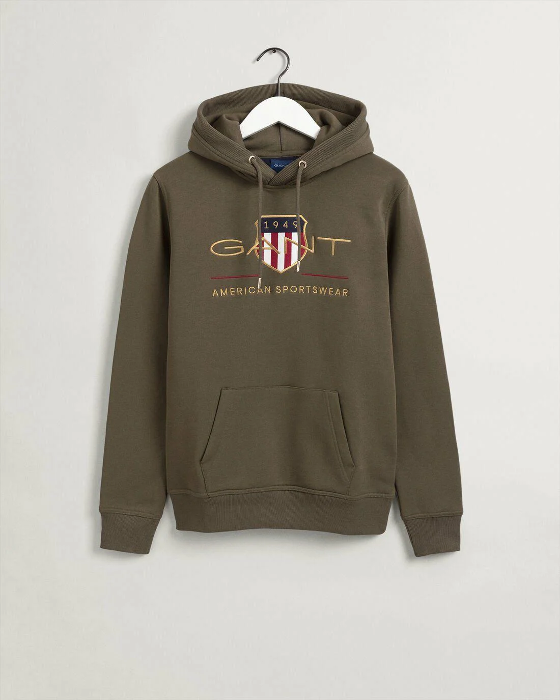 Hoodies And Sweats | Mens GANT Archive Shield Hoodie Racing Green