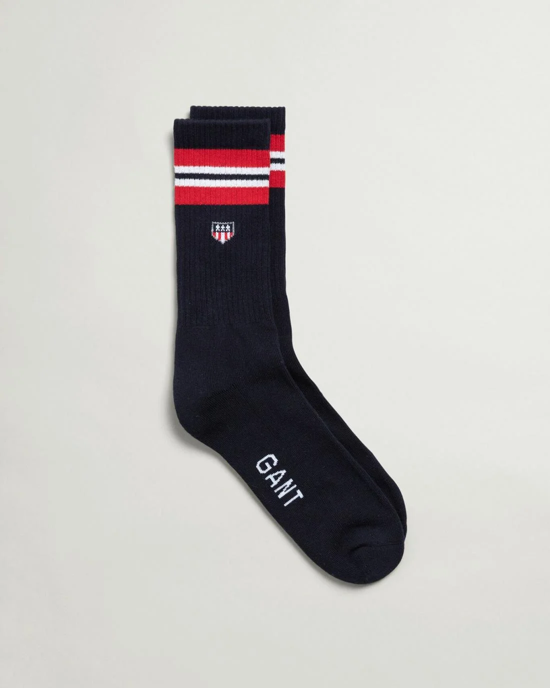 Socks | Mens GANT Retro Shield Sport Socks Marine