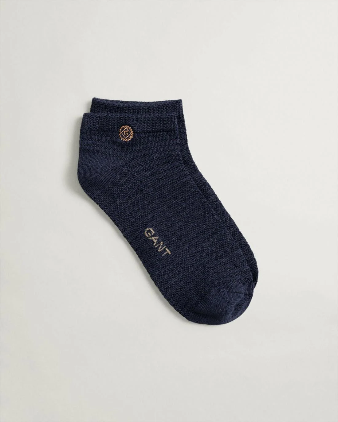 Socks | Womens GANT Viscose Ankle Socks Evening Blue