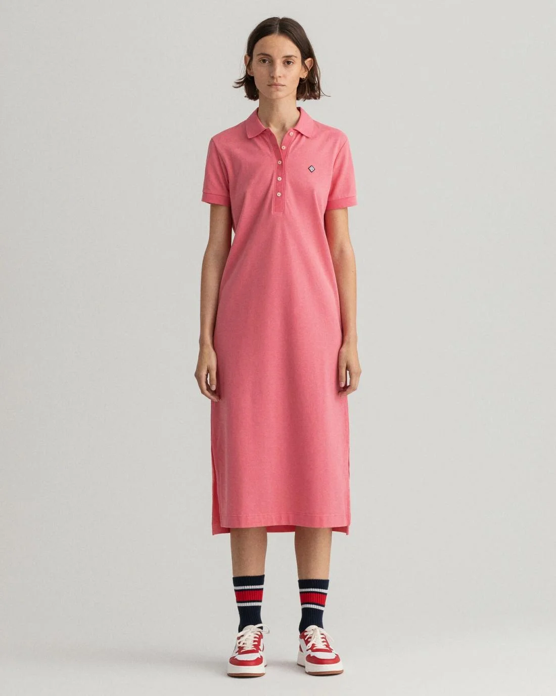 Dresses | Womens GANT Piqué Polo Dress Rapture Rose