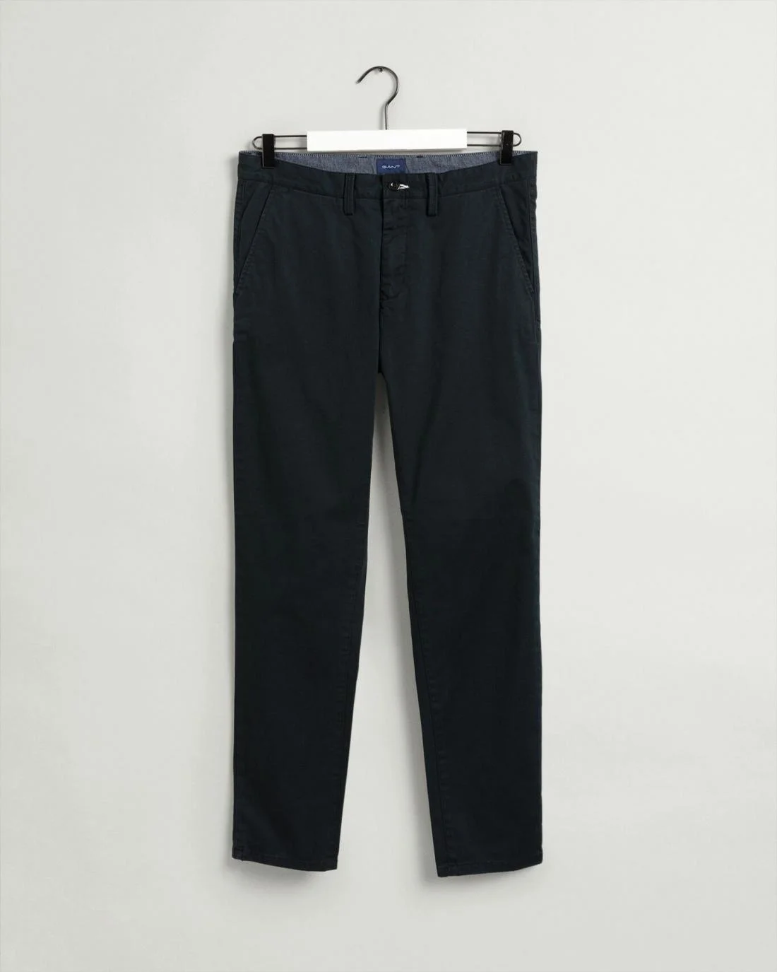 Chinos | Mens GANT Hallden Slim Fit Twill Chinos Black