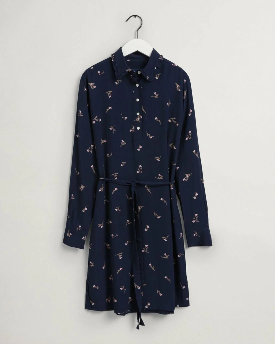 Dresses | Womens GANT Small Flower Print Dress Classic Blue