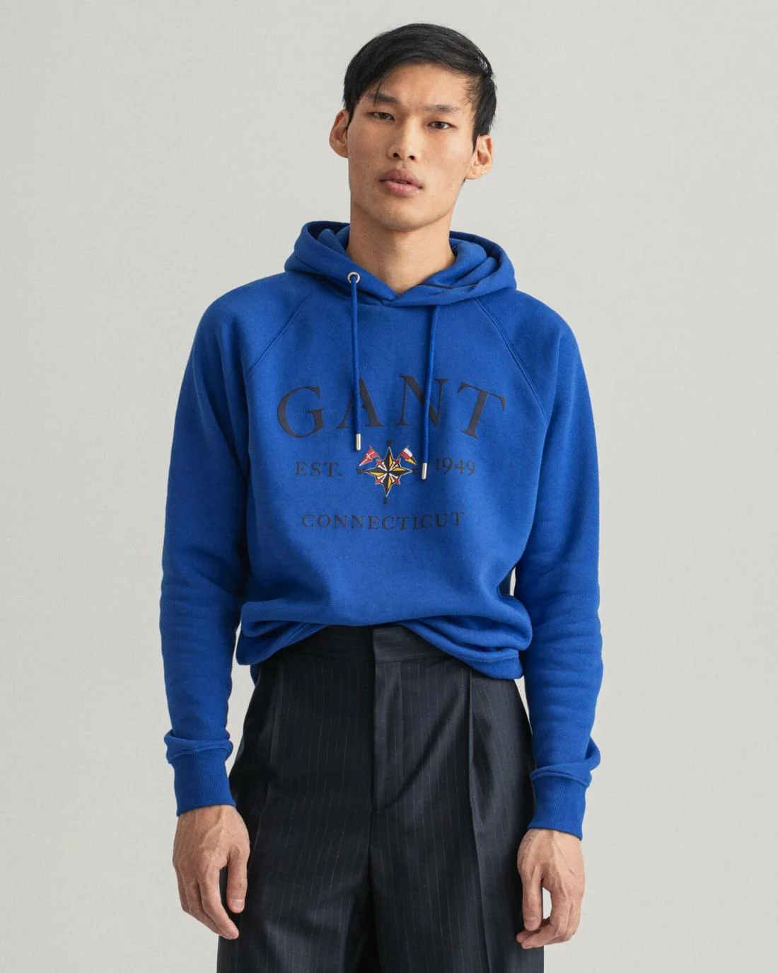 Hoodies And Sweats | Mens GANT Sailing Hoodie College Blue